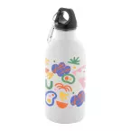 Pressuto wit  Fles van gerecycled roestvrij staal 
