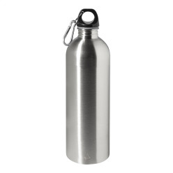 Ressuto XL argenté  Bouteille en acier inoxydable recyclée 