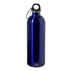 Ressuto XL blauw  Fles van gerecycled roestvrij staal 