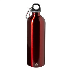 Ressuto XL rouge  Bouteille en acier inoxydable recyclée 