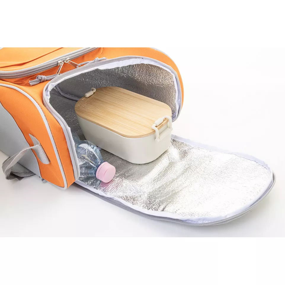 Inuit orange  RPET cooler bag 