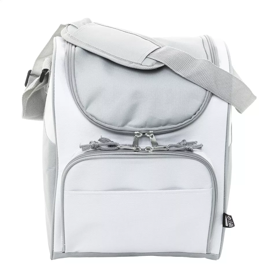 Inuit white  RPET cooler bag 