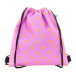 CreaCool Draw Kids black white custom cooler drawstring bag for kids 