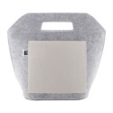 CreaFelt Coolgrab white grey custom RPET cooler bag 