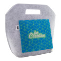 CreaFelt Coolgrab blanc gris Sac isotherme en RPET 