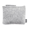 Refelt Money grey  RPET felt purse 