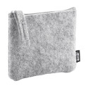 Refelt Money grey  RPET felt purse 