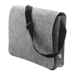 Refelt Courier gris  Sacoche en feutrine RPET 