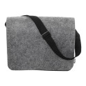 Refelt Courier grijs  RPET vilten schoudertas 
