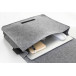 Refelt Courier grijs  RPET vilten schoudertas 
