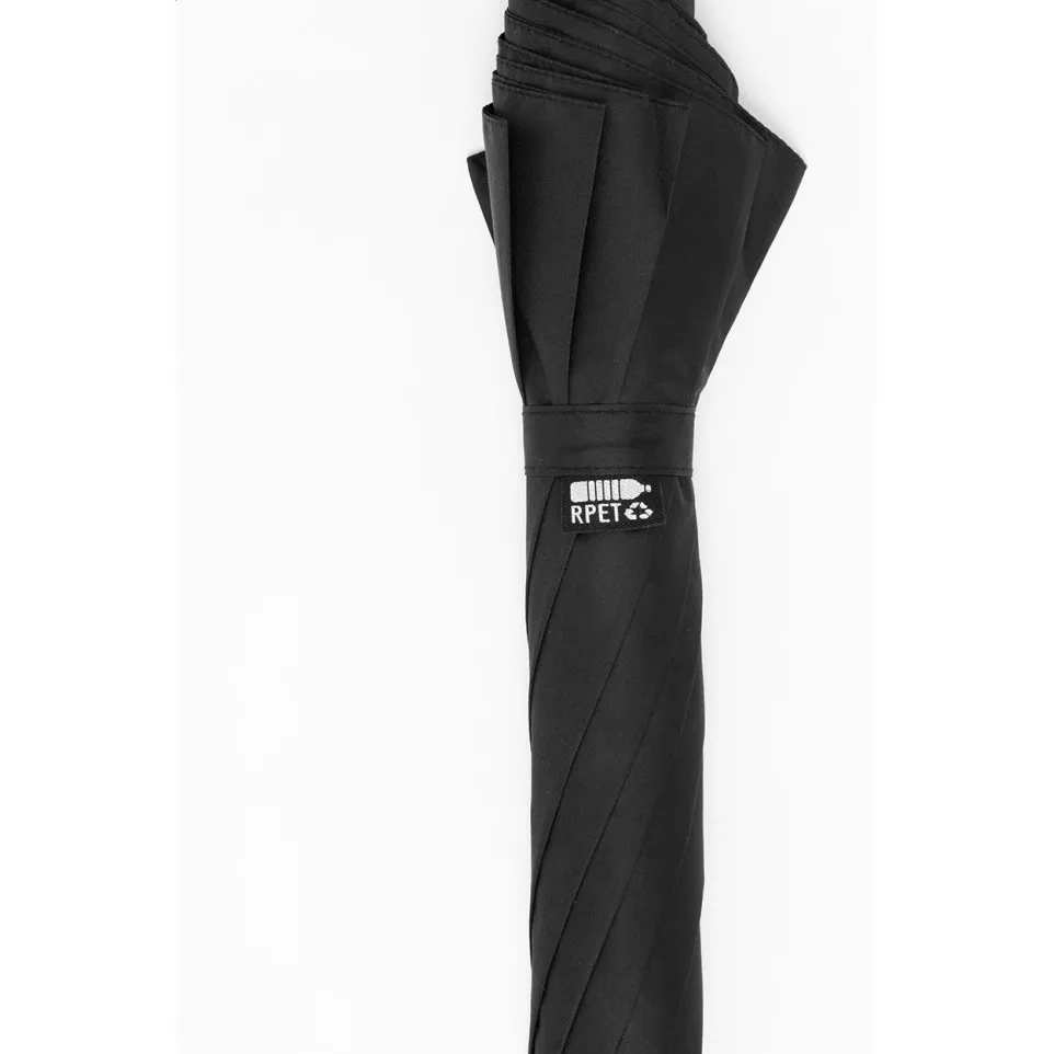 Cubratus black  RPET umbrella 