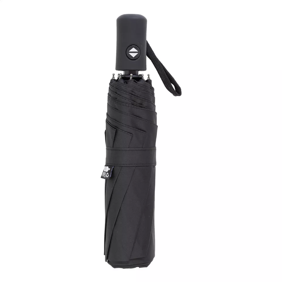 Folcomp black  RPET umbrella 