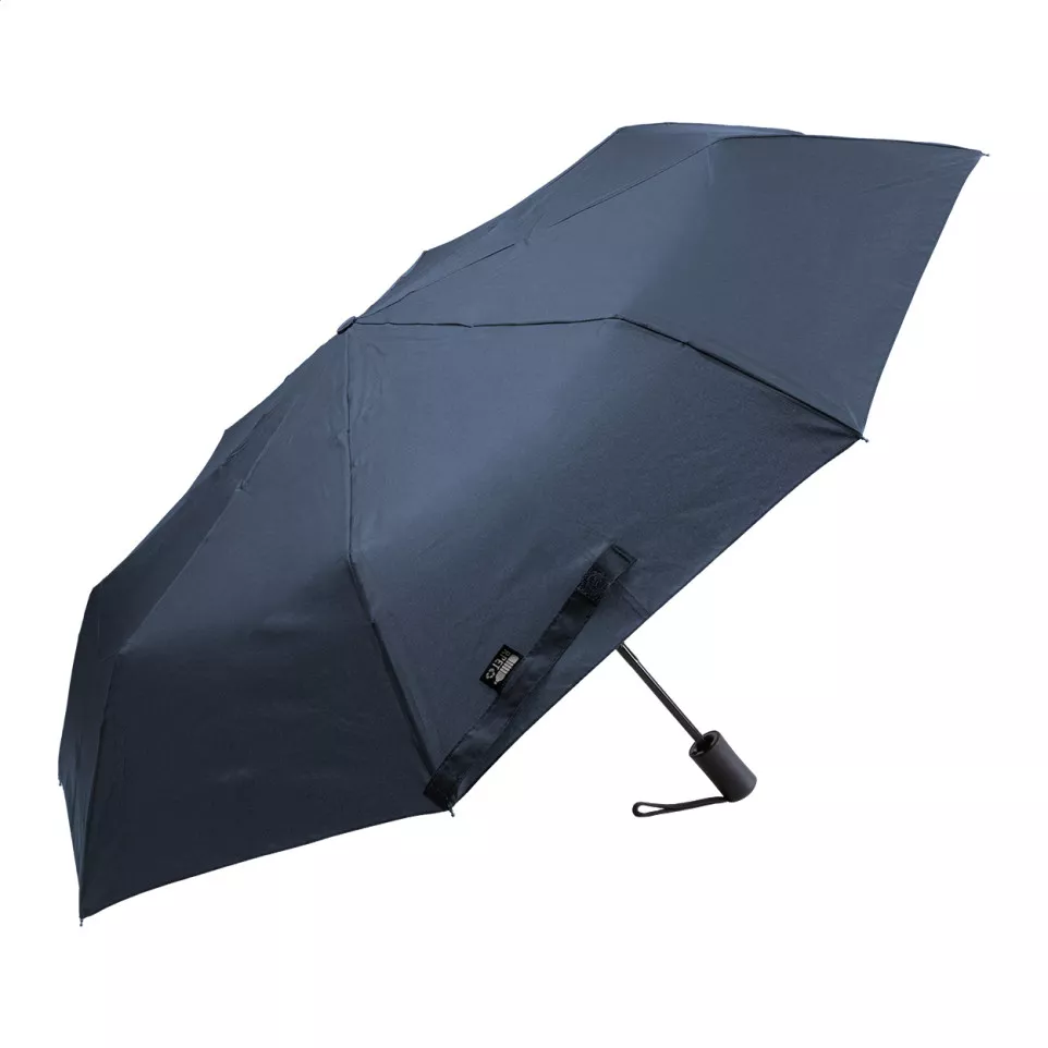 Folcomp donker blauw  RPET paraplu 