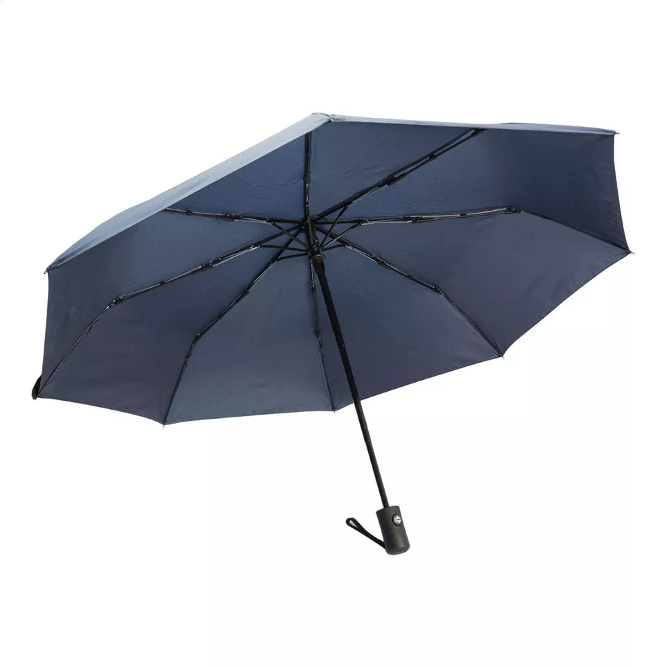 Folcomp donker blauw  RPET paraplu 