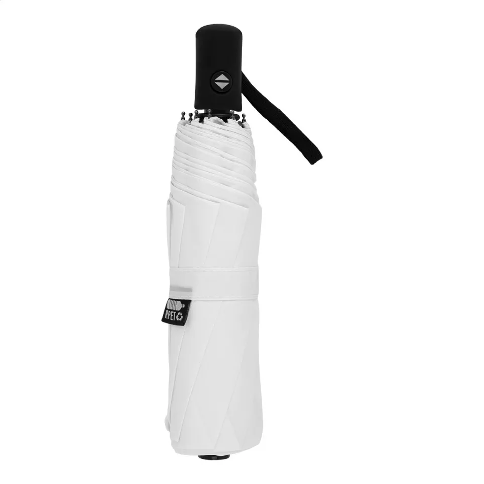 Folcomp white  RPET umbrella 