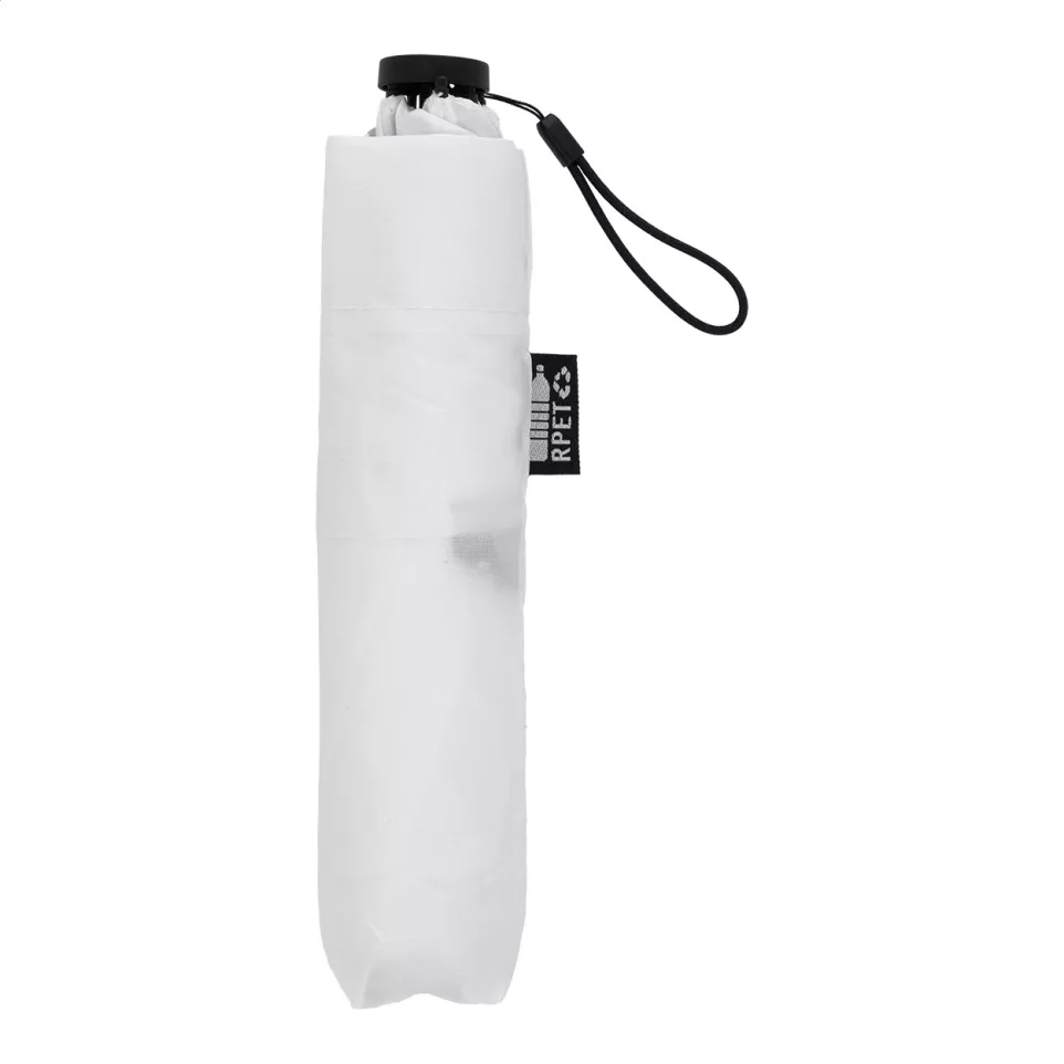 Follight wit  ultra lichte RPET paraplu 