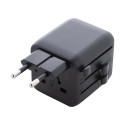 Jetsetter Pico black  RPC travel adapter 
