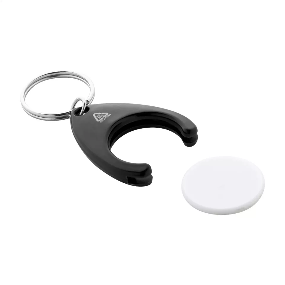 Neppy noir  porte-clés jeton RABS 