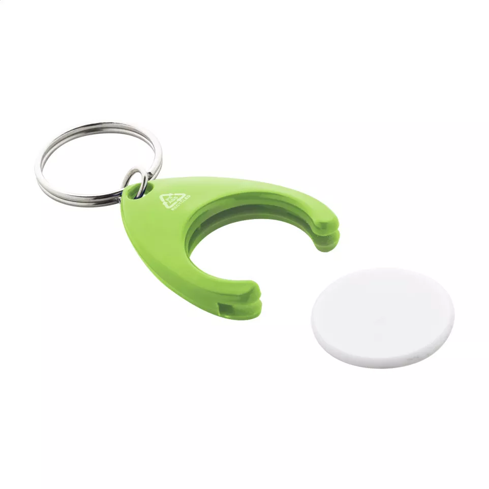 Neppy vert  porte-clés jeton RABS 