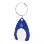 Neppy blauw  RABS trolley muntsleutelhanger 