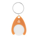Neppy orange  RABS trolley coin keyring 