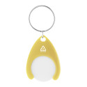 Neppy jaune  porte-clés jeton RABS 