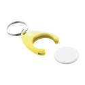 Neppy yellow  RABS trolley coin keyring 