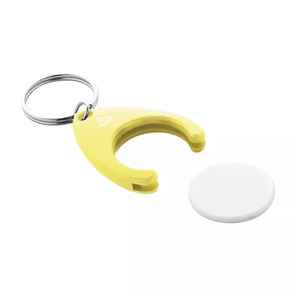 Neppy jaune  porte-clés jeton RABS 