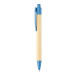 Boothic dark blue natural bamboo ballpoint pen 