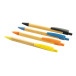 Boothic donker blauw natuurlijk bamboe balpen 