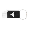 Orlando black  luggage tag 
