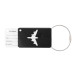 Orlando black  luggage tag 