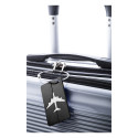 Orlando black  luggage tag 
