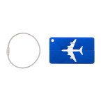 Orlando blauw  kofferlabel 