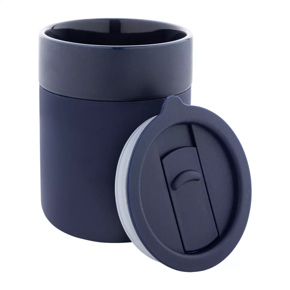 Liberica donker blauw  reis beker 