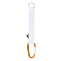 Subiner RPET orange blanc porte-clés sur mesure 