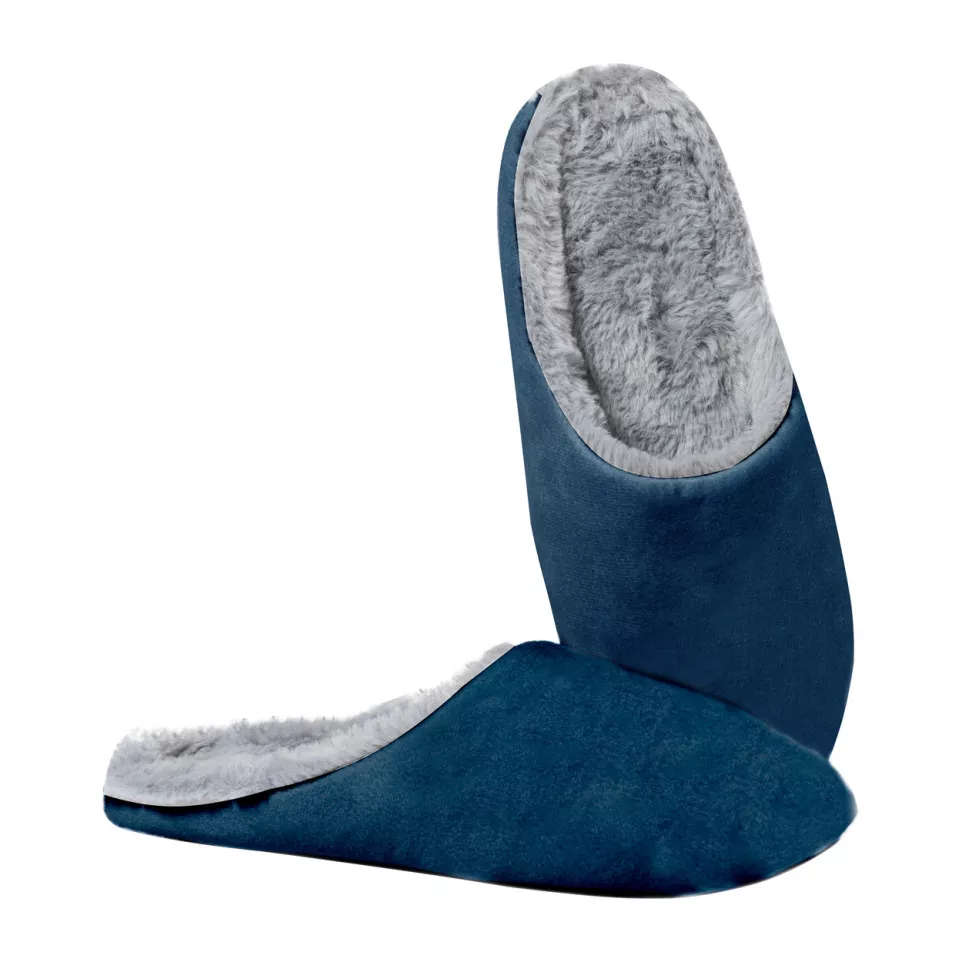 Gimmer donker blauw  slippers 36-38