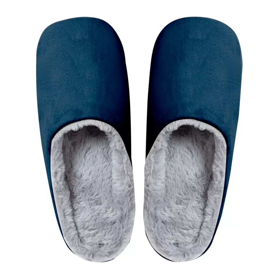 Gimmer donker blauw  slippers 36-38