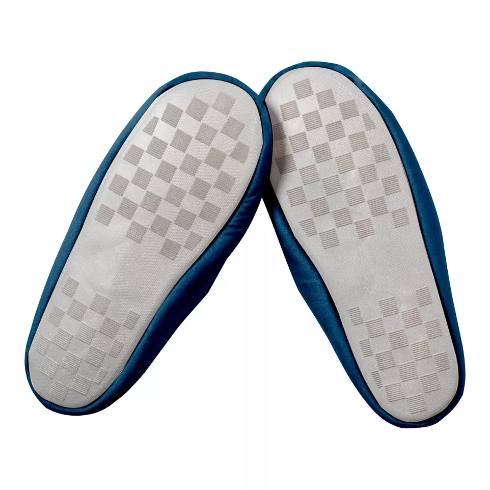 Gimmer donker blauw  slippers 36-38