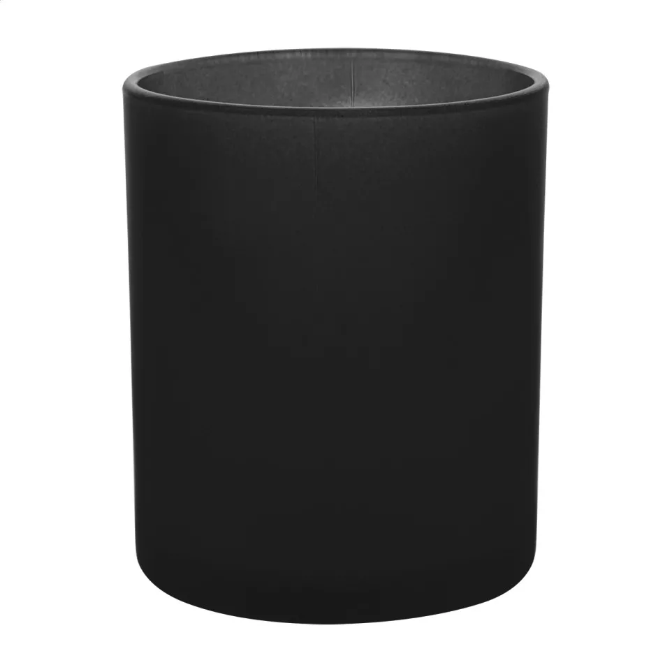 Forsa black  glass mug 