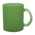 Forsa green  glass mug 