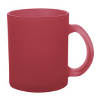 Forsa red  glass mug 
