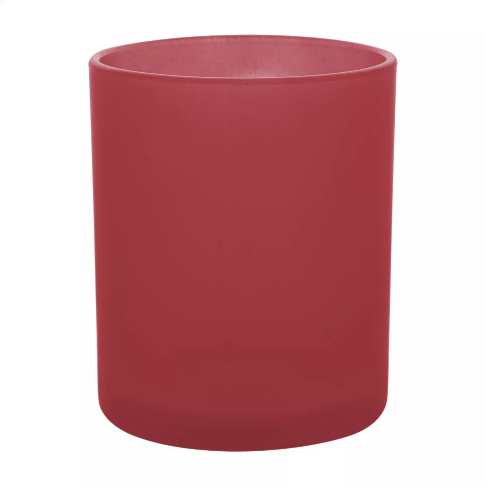 Forsa red  glass mug 