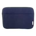 Rebyss Comp donker blauw  laptoptas van gerecycled canvas 