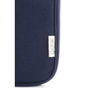 Rebyss Comp donker blauw  laptoptas van gerecycled canvas 