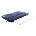 Rebyss Comp donker blauw  laptoptas van gerecycled canvas 
