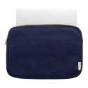 Rebyss Comp dark blue  recycled canvas laptop bag 
