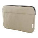 Rebyss Comp beige  Sacoche ordinateur portable en toile recylcée 