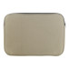 Rebyss Comp beige  laptoptas van gerecycled canvas 
