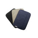 Rebyss Comp beige  laptoptas van gerecycled canvas 